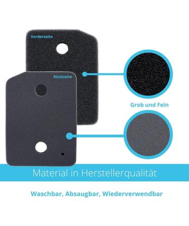 Plauauyt Tumble Dryer Foam Filter for 9164761 Dryer Heat Pump Dryer Sponge Filter Mat Condensed Dryer Lint Filter - Buy Online on GoSupps.com