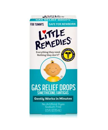 Little Remedies Gas Relief Drops for Tummy's - Natural Berry - 0.5 oz