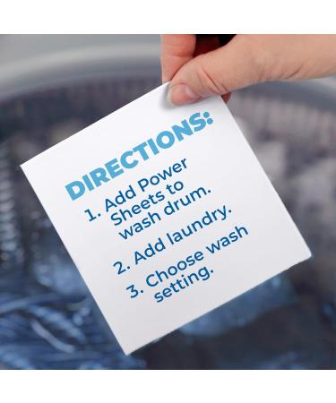 Arm & Hammer Power Sheets Laundry Detergent - Fragrance Free 50ct | Eco-Friendly Efficient Cleaning for 50 Loads - Shop Internationally - Buy Online on GoSupps.com