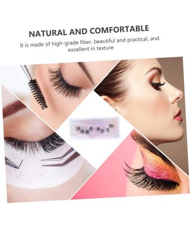 minkissy 1 Pair Segmented Lashes Dress Costume Eyelashes Grafting Eyelashes False Eyelashes Extension Fake Long Eyelash Segmented False Eyelashes Natural 5d High-grade Fiber Cross Extend - Buy Online on GoSupps.com