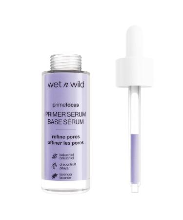 Wet n Wild Prime Focus Pore Minimizing Facial Serum Primer Makeup Extending | Reduces Pores | Improves Skin Texture | Exfoliates | Retinol Alternative  Hydrating Minimize Pores 1 Fl Oz (Pack of 1)