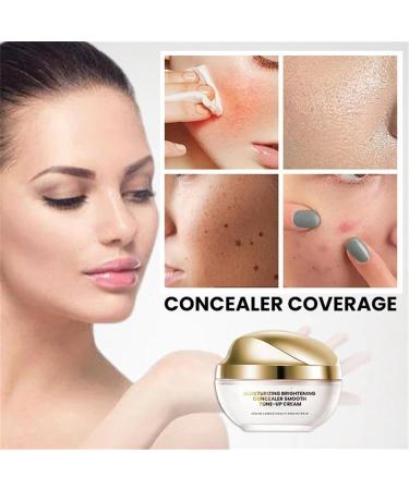 Ownawant Crema De Maquillaje Ownawant Cream Makeup Concealer Moisturizing Brightening Concealer Smooth Tone-Up Cream Skin Brightening & Moisturizing Tone-Up Cream (2pcs) - Buy Online on GoSupps.com