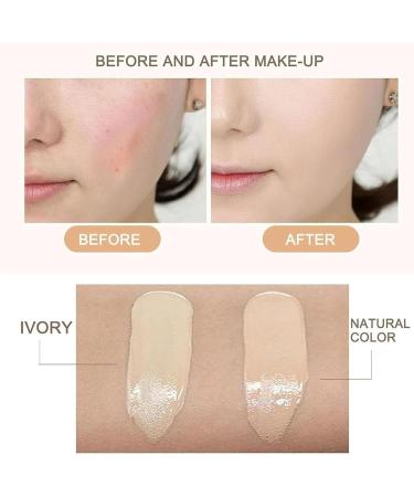 Lasuify Cc Cream Lasuify Cc Cream Concealer Ushiny Beauty Cream Lasuify Cc Cream Foundation Waterproof Oil Control Long-Lasting Moisturizing Face Concealer Cream Foundation (Natural+Natural) - Buy Online on GoSupps.com