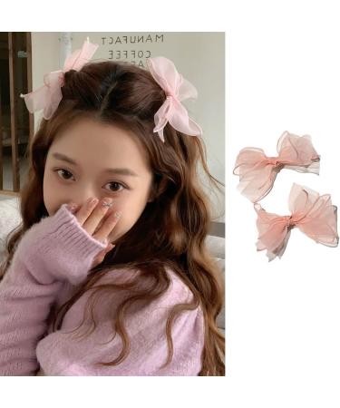 hgnxa Classy Braided Hairpin Duckbill Clip Hair Clip Hairband Princess Hairpin Hair Barrette Mesh Hairband for Women Girls 2 - Buy Online on GoSupps.com