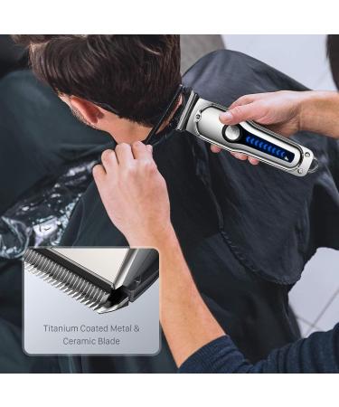 Genikeer Hair clipper For Men Adjustable Clipper Silent Adjustable Trimmer for Travel Care Gentleman Styling Home Use Contouring - Buy Online on GoSupps.com
