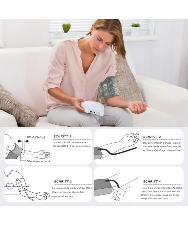 Extra Large Blood Pressure Cuff for Omron - 8.6 - 20.5 XL Replacement Cuff for Large Arms - Gray - Buy Online on GoSupps.com