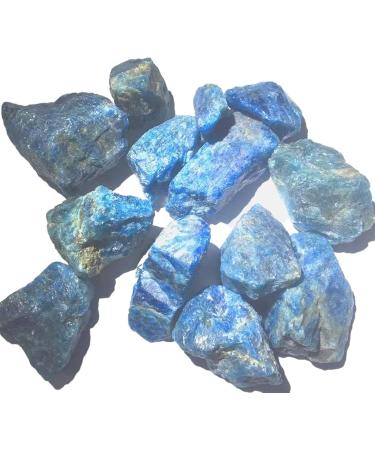 Natural Crystal Rough 100g Natural Raw Blue Apatite Rough Stones Crystal Gravel Minerals and Stones Rough Gemstone 2-4cm 100g - Buy Online on GoSupps.com