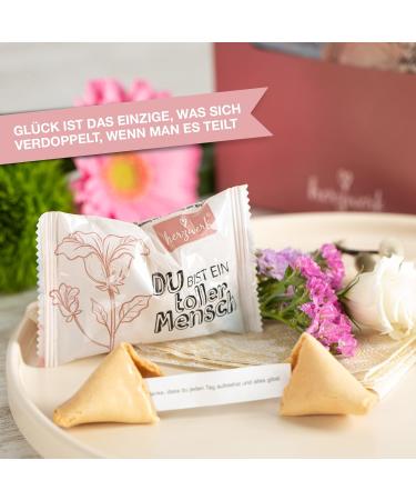 Food Crew 30x Lucky Cookies - Perfect Small Gift Idea for Family Friends & Colleagues - Made in Germany - Ideal for Advent Calendars & New Year's Eve Celebrations - Buy Online on GoSupps.com