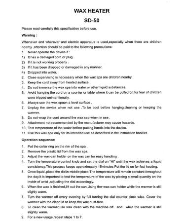 Crisnails Prowax 100 Wax Warmer Heater for Hair Removal - 500ml | Best International Shipping - Buy Online on GoSupps.com