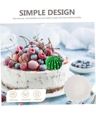 NUOBESTY 9pcs Flower Silicone Mold Epoxy Resin Candle Mold 3d Succulent Mold Aromatherapy Plaster Manual White 4X6X6CM - Buy Online on GoSupps.com
