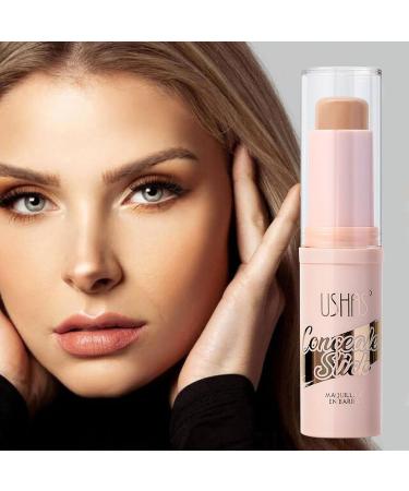 Waterproof Concealer Stick | Natural High-Gloss for Face - Long-Lasting Makeup Supplies for Birthdays Halloween Pochy 02 - Buy Online on GoSupps.com