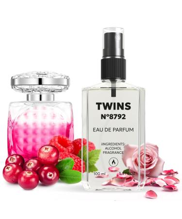 TWINS Impression of Blossom | Perfume for Women Eau de Parfum | No.8792 | 3.4 Fl Oz / 100 ml Jimmy Choo Blossom Impression