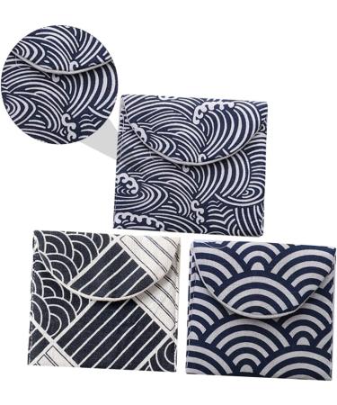 Cabilock Menstrual Pad Bag 2 Sets - High Capacity Napkin Holder and Nursing Pad Pouch - Assorted Colors - Pack of 2 - Buy Online on GoSupps.com