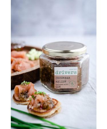 Driver's Pickle Cucumber Relish Infused with Gin 0.35 kg - Buy Online on GoSupps.com