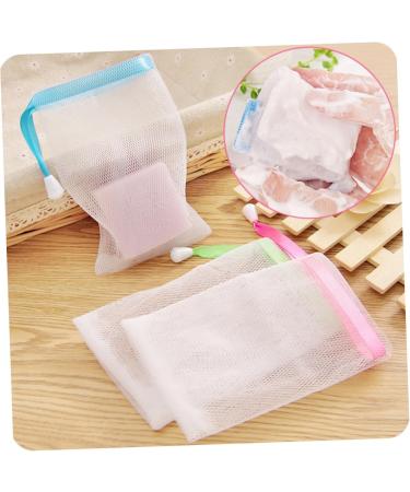 Baluue 1 Net Small with Drawstring Soap Holder Soap Saver Sack Bath Wipe Soaps - Buy Online on GoSupps.com