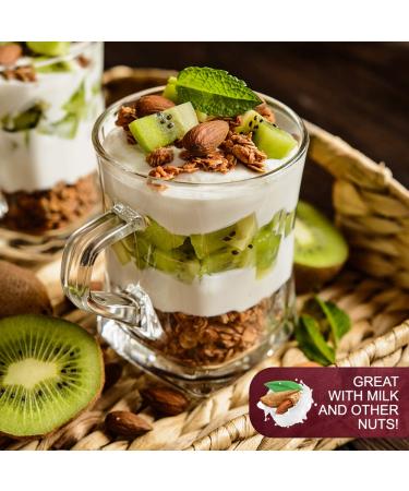 Jumbo California Almonds 64oz - Whole Raw Unsalted Almonds - 4lb Pack - Buy Online on GoSupps.com