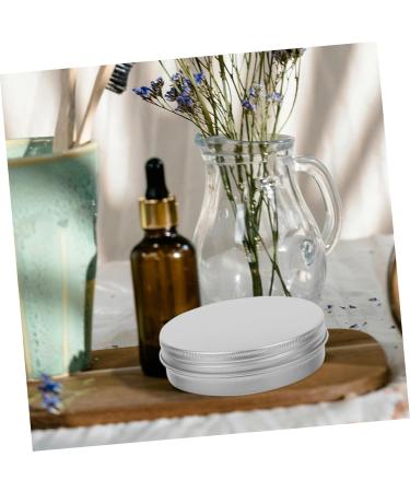 Besportble Aluminum Travel Cream Can - 100ml Screw Cover Jar for Lip Balm Cosmetics & Nail Art - Durable Metal Tin Container - Buy Online on GoSupps.com