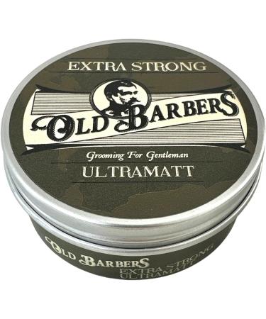 Old Barbers Ultra Matte Hair Wax with Extra Strong Hold In Aluminum Tin 100ml Made in Italy - Buy Online on GoSupps.com