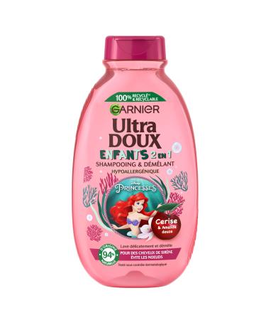 Garnier Ultra Doux Disney Little Mermaid Cherry Almond Detangling Shampoo for Children 300 ml