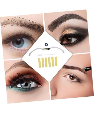 Baluue 1pc Microblading Eyebrow The Tools Eyebrow Measure Tool Silver Eyebrow Positioning Tool - Buy Online on GoSupps.com