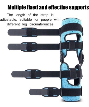 Knee Immobilizer Brace | Adjustable Knee Fixation 0 -120 | Breathable Support for Injury Recovery (Left Leg - Buy Online on GoSupps.com