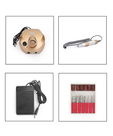 Professional 30000 RPM Nail Drill Machine Set for Gel Nails - Home and Salon Use - Buy Online on GoSupps.com