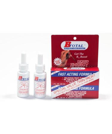 B-Total Twin Pack Sublingual Products - 2 fl oz | Fast-absorbing and Convenient - Buy Online on GoSupps.com