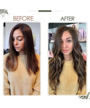 Runatur Real Hair Brown Highlights 30cm Extensions - Silky Sew in Tresses #2P8A 70g High Quality - Buy Online on GoSupps.com