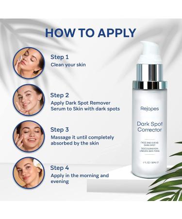 Dark Spot Remover Serum for Face, Body & Inner Thighs | Niacinamide & Salicylic Acid | Discoloration Corrector & Acne Treatment - Buy Online on GoSupps.com