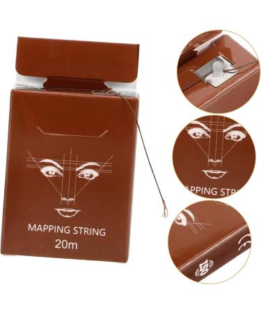 PLAFOPE Microblading Eyebrow Ink 1 Box String Ruler Ink Eyebrow Drawing Liner Brow Liner for Women Draw a Line Wire Box - Buy Online on GoSupps.com