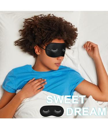Ramede 60 Pieces Bulk Funny Sleep Mask | Adjustable Strap Silk Blindfold for Women Men Kids | Soft Eye Covers for Travel, Nap, Meditation - Buy Online on GoSupps.com