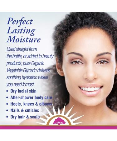 Heritage Store Vegetable Glycerin Moisturizer | Natural, Oil-Free | 8 fl oz (240 ml) - Buy Online on GoSupps.com