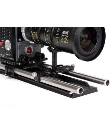 Universal Wooden Camera Lens Support | 19mm/15mm Studio Rods | Rolling Y-Bracket | Height Extension Posts - Buy Online on GoSupps.com