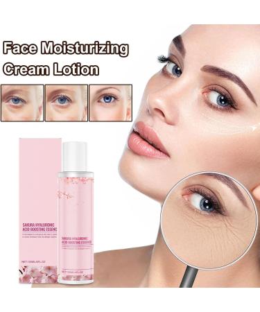 Facial Moisturizing Cream Replenishing Face Lotion Lightweight Hydrating 120ml Toner Natural Smooth Texture Formula for Women Men Dry Skin Travel - Buy Online on GoSupps.com