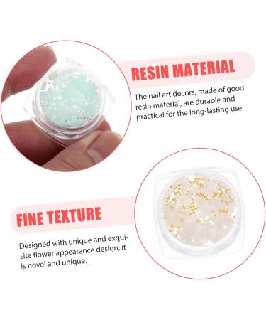 FRCOLOR 18 Boxes Nail Art Accessories Flower Flatback Charm Nail Art Studs False Nails Ornament Nail Accessories 3D Flower Nail Pendant Manicure DIY Decor Delicate Decorate - Buy Online on GoSupps.com