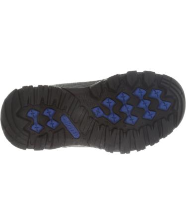 HI-TEC Hillside Low WP Jr-K Little Kid Charcoal/Blue/Black - Size 1 (4-8 Years) - Buy Online on GoSupps.com
