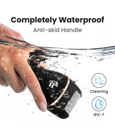 Electric Foot Callus Remover - Professional Pedicure Tool for Dry Dead Skin - Rechargeable Portable Heel Shaver for Cracked Heels - 3 Rollers - Buy Online on GoSupps.com