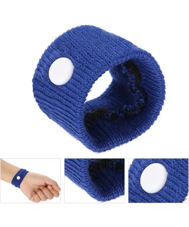 Ymiko Anti Sickness Bands - 1 Pair Nausea Wristbands for Men and Women - Motion Sickness Relief for Travel - Blue - Buy Online on GoSupps.com