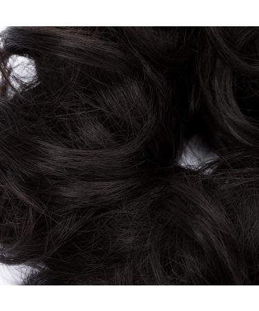 Buy SEGO Hair Extensions - Medium Brown Wavy Hair Tie Updo Bun (30g) | Realistic Look International Shipping - Buy Online on GoSupps.com