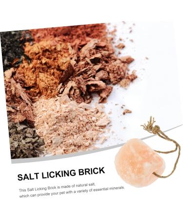 Balacoo Animal Lick Salt Block Livestock Licking Salt Livestock Salt Block Livestock Natural Salt Livestock Supplies Hanging Livestock Salt Food Salt Licking Block Nutrition Snack - Buy Online on GoSupps.com
