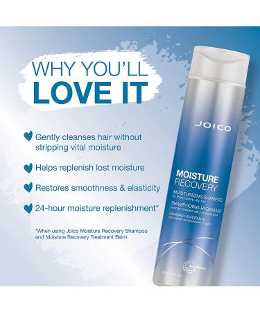 Joico Moisture Recovery Shampoo & Conditioner 10.1 fl. oz. - Hydrating Hair Care Set - Buy Online on GoSupps.com