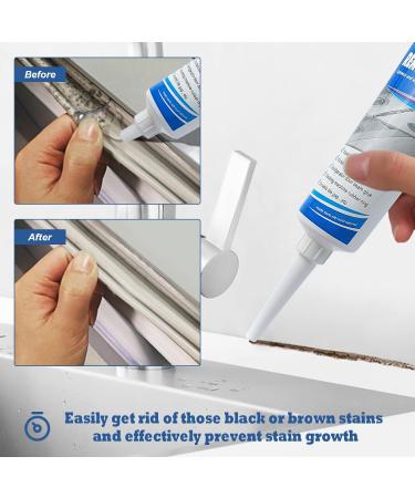 Mold Remover Gel - Effective Mildew Removal for Wall Tiles, Corners, Kitchen, Bathroom - 90g - Buy Online on GoSupps.com