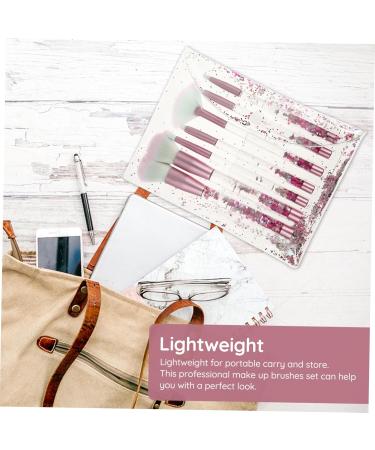 FOMIYES Eyeshadow Blending Applicator Fan Foundation Brush Transparent Face Bulsh Brush Eyeliner Brush Lip Contouring Brush Nose Brush Bronzer Brush Cheekbones Brush Eye Shadow Acrylic - Buy Online on GoSupps.com