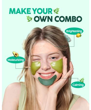 Glam Up Calming Matcha Tea Tree Clay Mask - Vegan Face Mask for Acne Treatment, Deep Cleansing & Gentle Exfoliation - 125ml - Buy Online on GoSupps.com