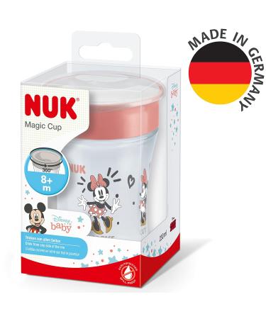 Buy Nuk Magic Cup for 8+ Months - 230ml BPA-free Disney Minnie Mouse - 360 Drinking Rim - Red Magic Cup - Buy Online on GoSupps.com