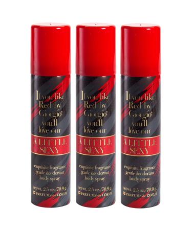 Parfums De Coeur A Little Sexy Deodorant Body Spray for Women 2.5 Ounce (3)