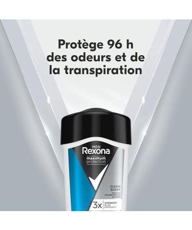 Rexona Men Deodorant Antiperspirant Cream 96H Clean Scent 135ml - Buy Online on GoSupps.com