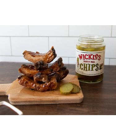 Wickles Dirty Dill Chips - 24 Fl Oz | Crunchy, Zesty Snack | Buy Now! - Buy Online on GoSupps.com