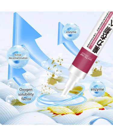 North sea Stain Removal Pen | 10ml Fabric Stain Remover | Instant Travel Stain Remover Pen Wash Free Laundry Clean Pen Portable Bleach Pen for Clothing - Buy Online on GoSupps.com