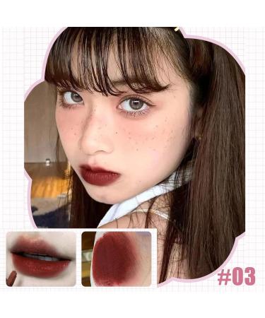 4PCS Bear Matte Velvet Lipstick - Waterproof Long Lasting Liquid Lip Stain Non-Stick Cup Moisturizing Lip Mud for Effortless Color - Buy Online on GoSupps.com